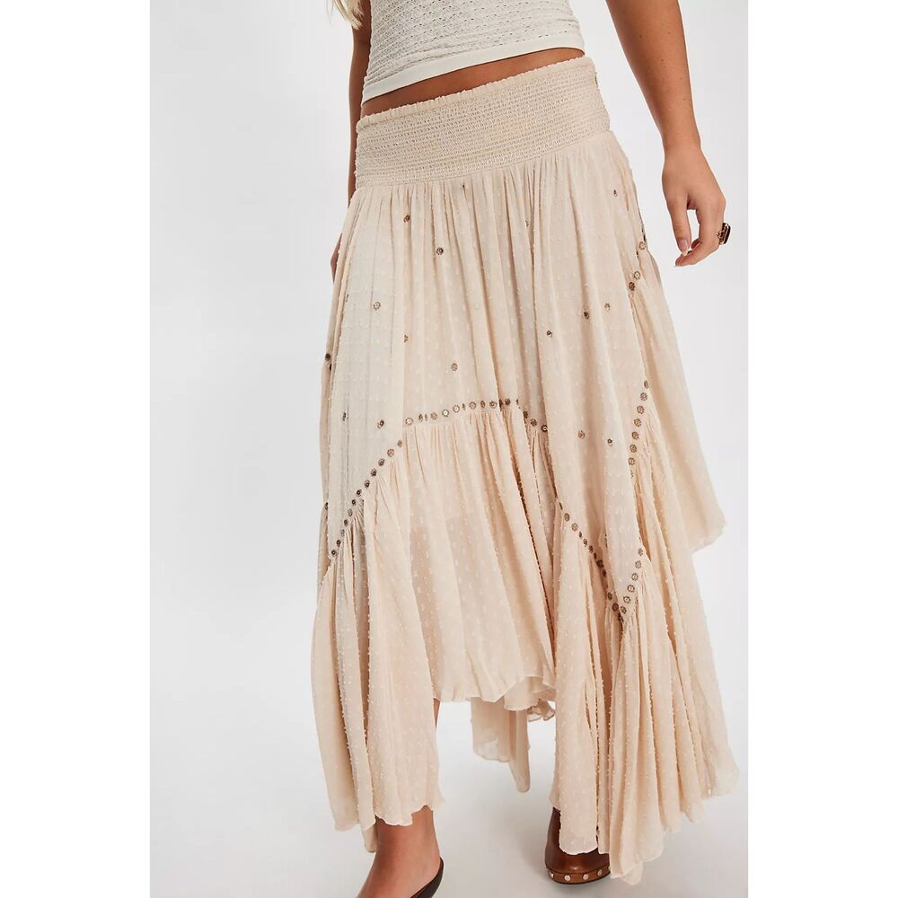 Free People Abstract Love Convertible Midi Skirt $228 - Picture 3 of 7